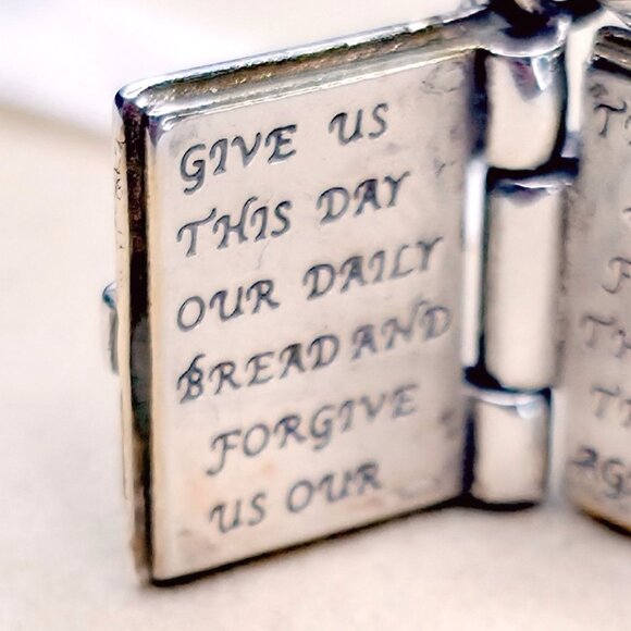 Brighton Silver-plated Holy Bible Dangle Charm - Picture 4 of 7